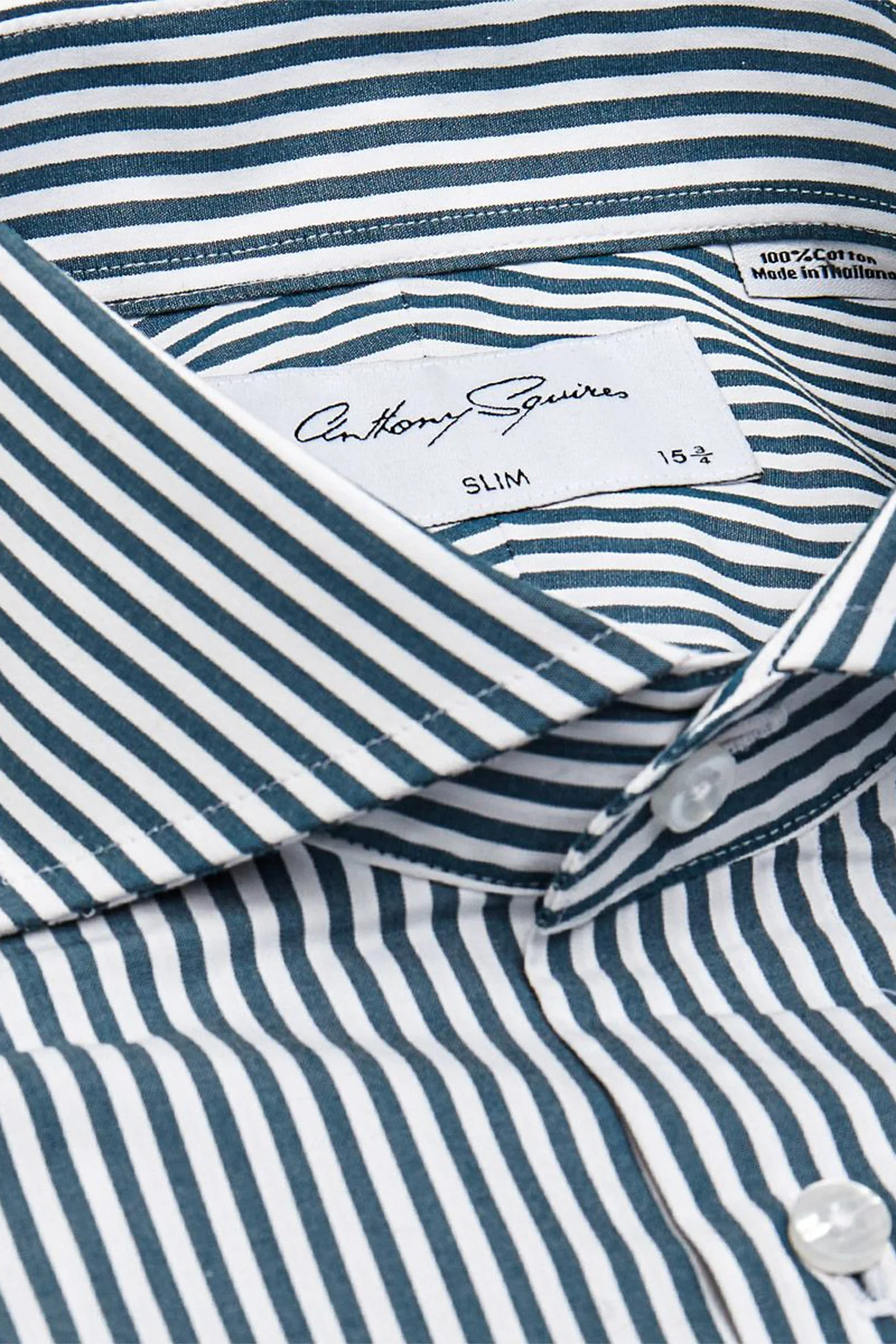 Alton - Green Business shirt - Image 3