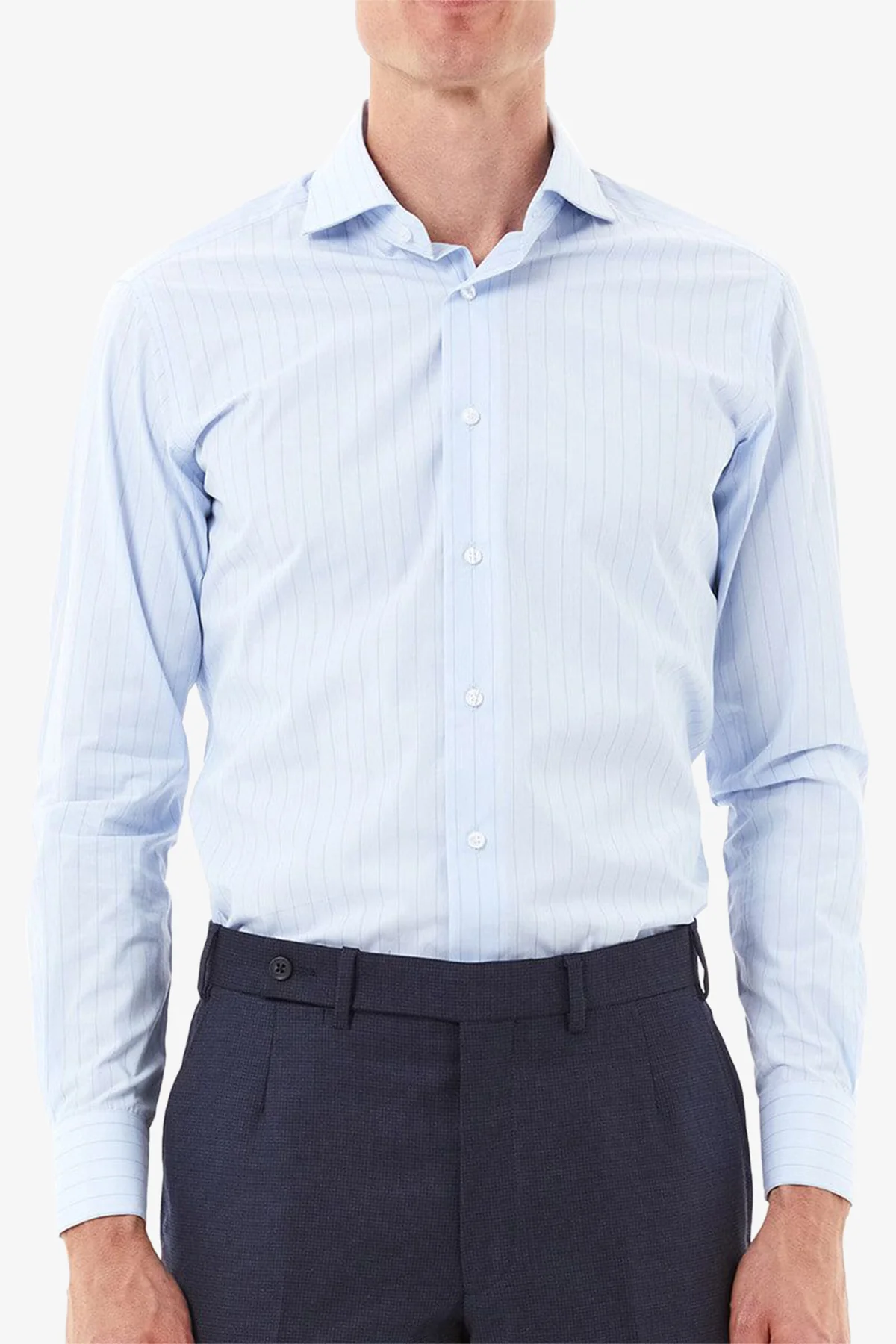 Alton - Light Blue stripe Shirt - Image 3