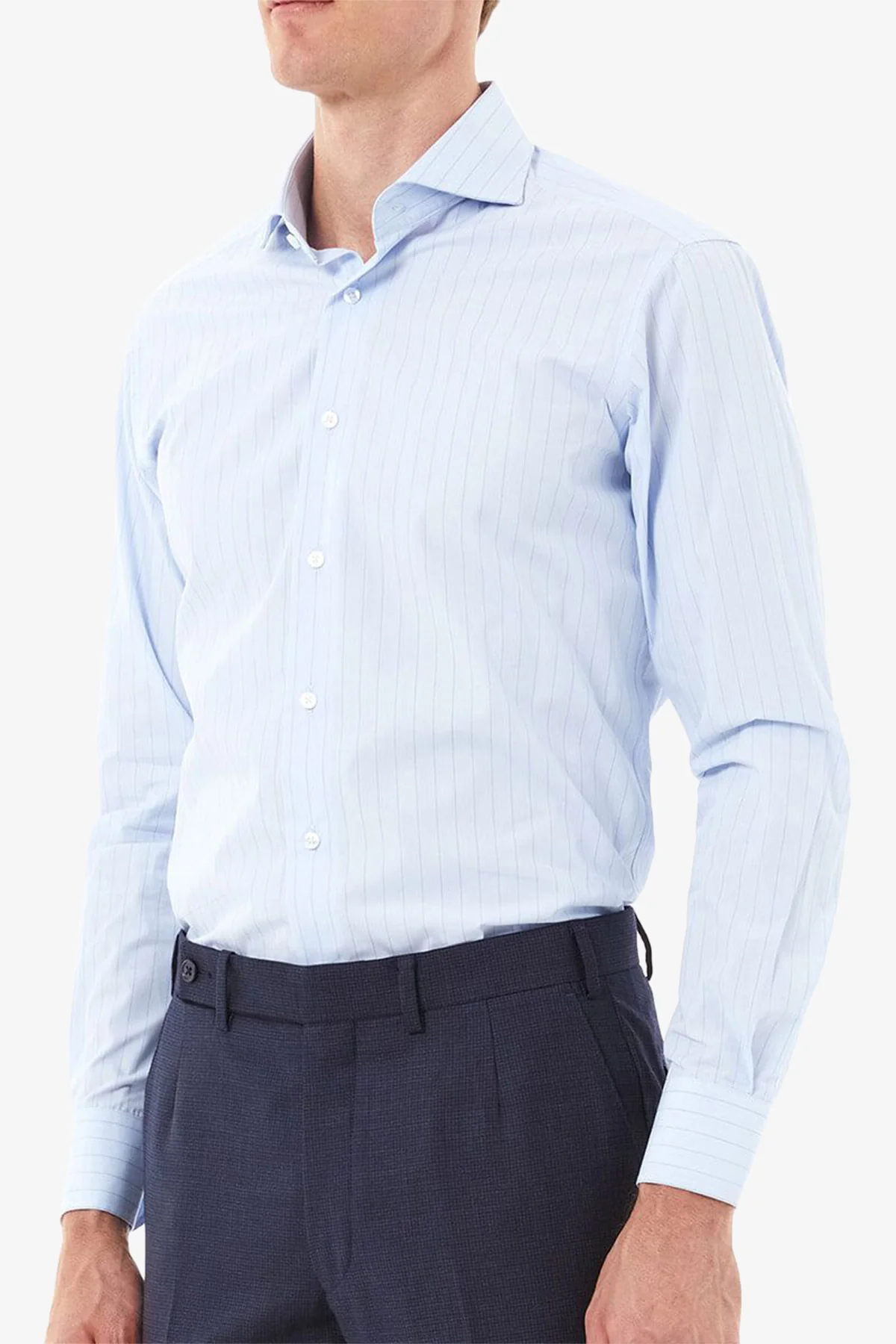 Alton - Light Blue stripe Shirt - Image 4
