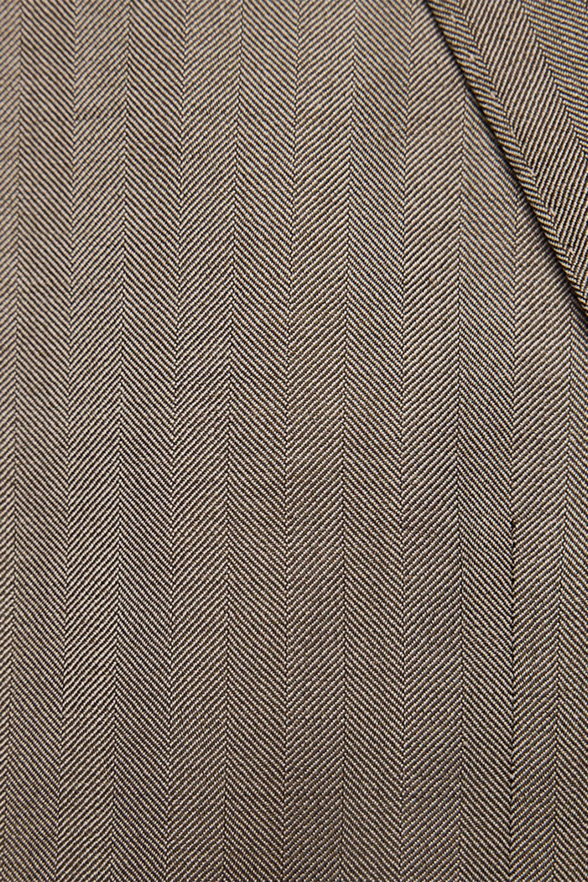 Andre Super 130's tobacco herringbone - Image 8