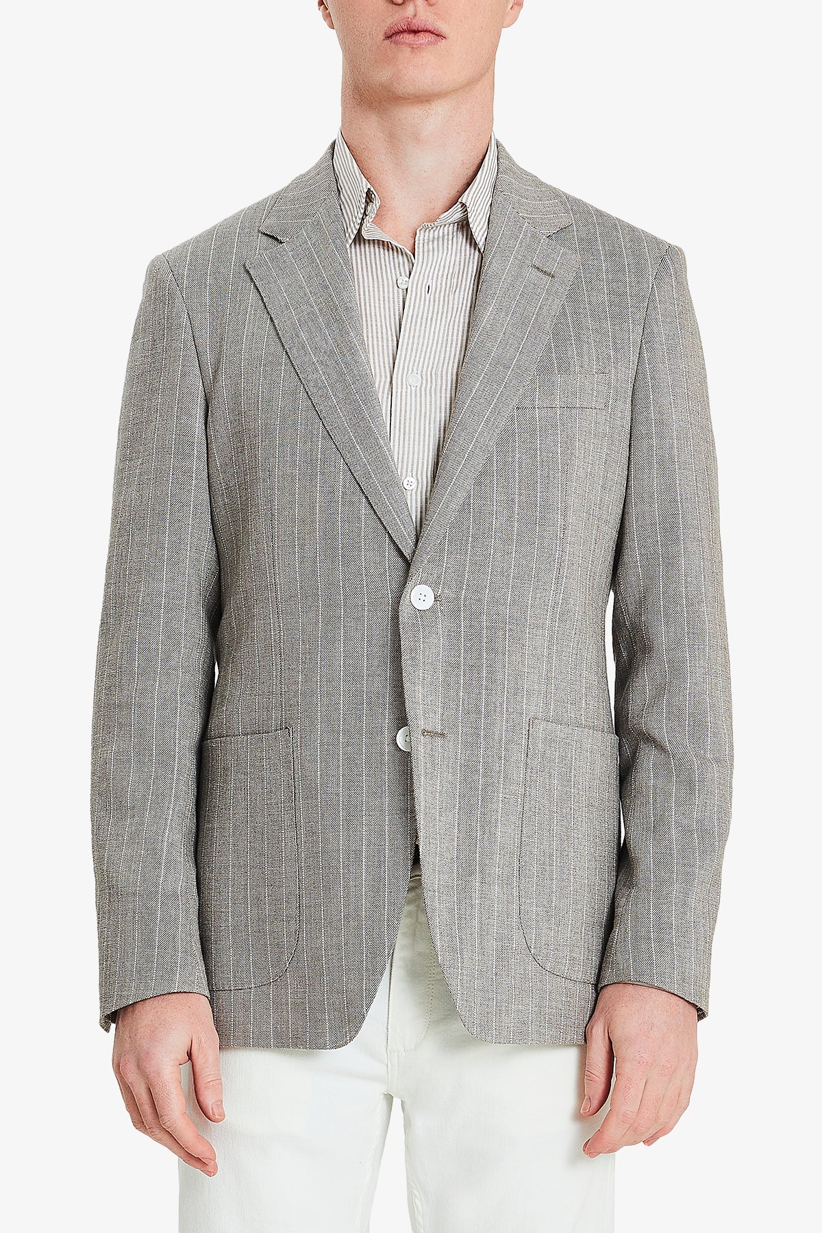 Archer - Beige pinstripe - Image 2