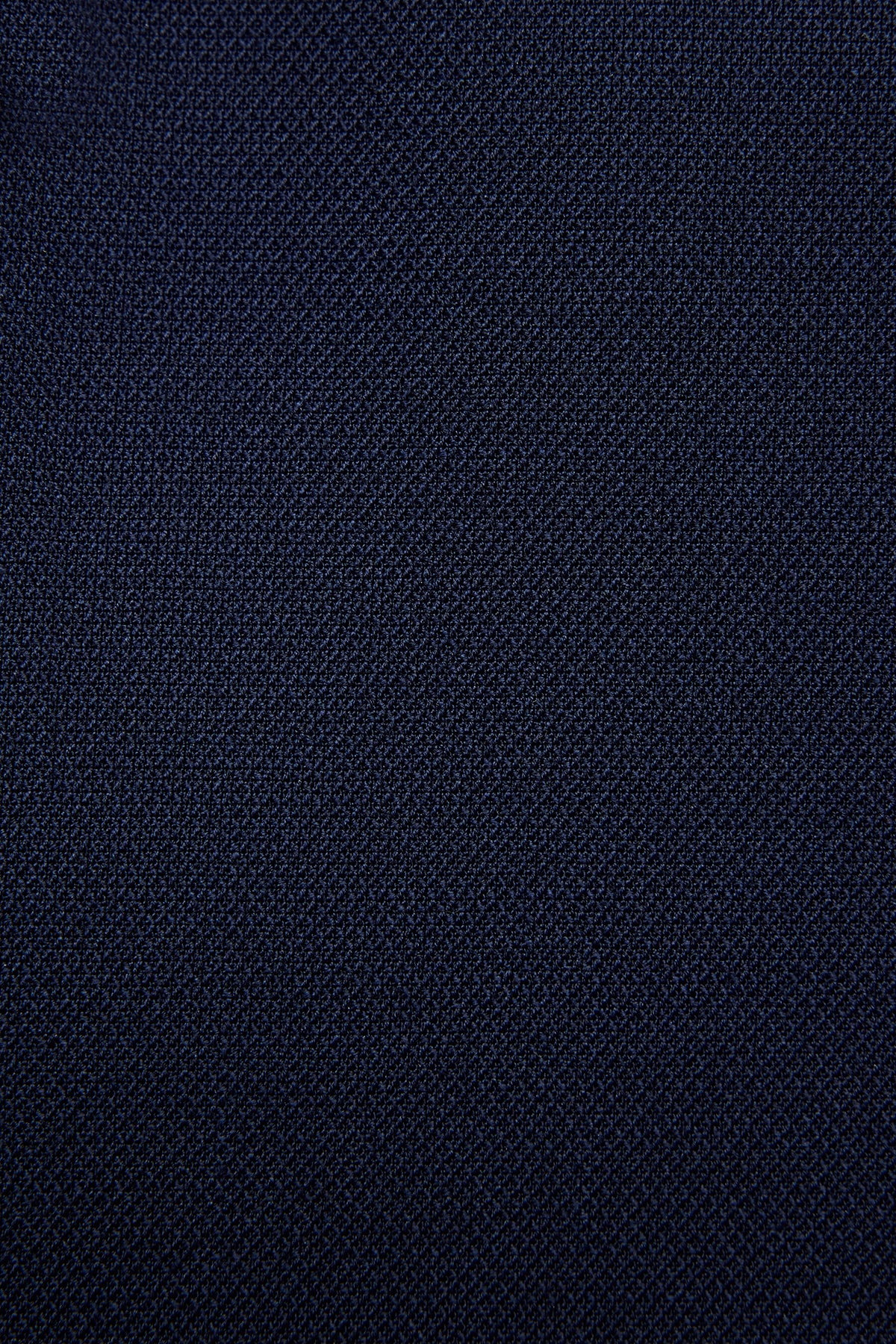 Archer Hand Made Blazer - Wool In Navy Blue Self Design - Image 5