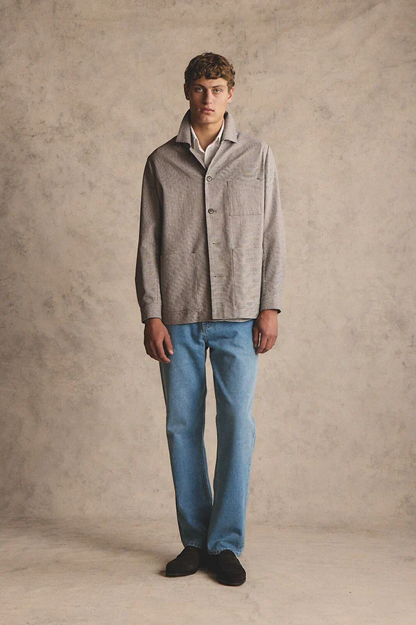 Arienzo - linen shirt jacket - Image 9