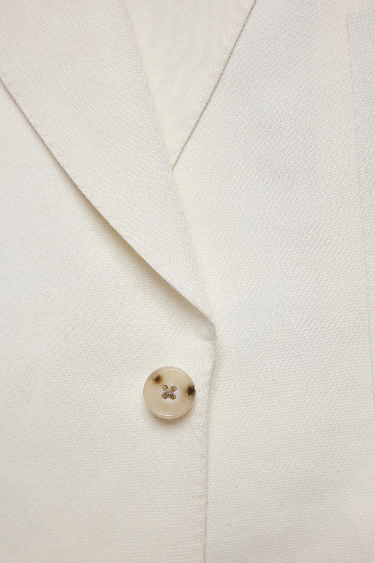 Arlo blazer - Linen/cotton in Soft ivory - Image 5