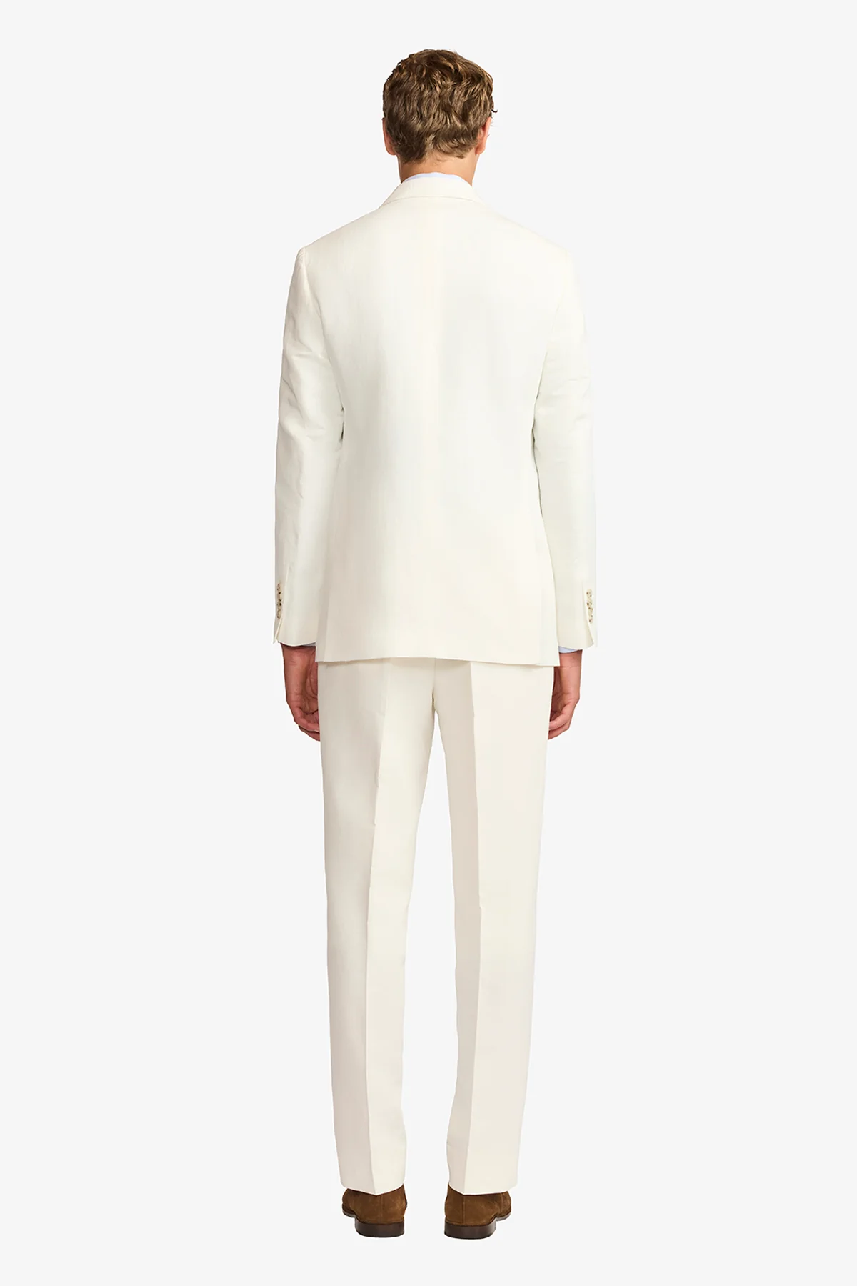 Arlo blazer - Linen/cotton in Soft ivory - Image 9