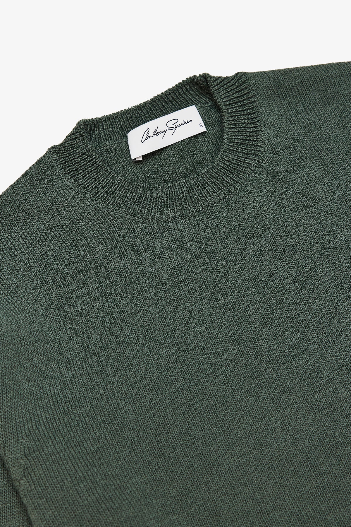 Asher - Green Crewneck Knit - Image 2
