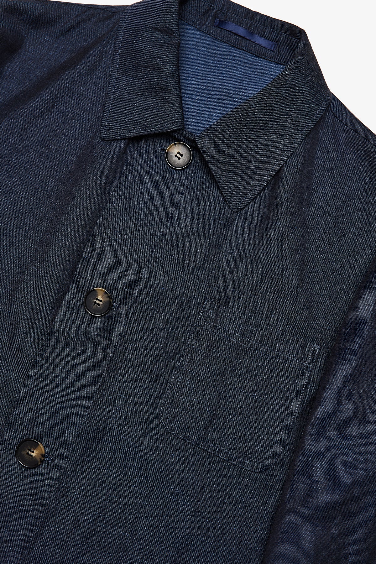 Carter - Dark Blue Shirt Jacket - Image 2