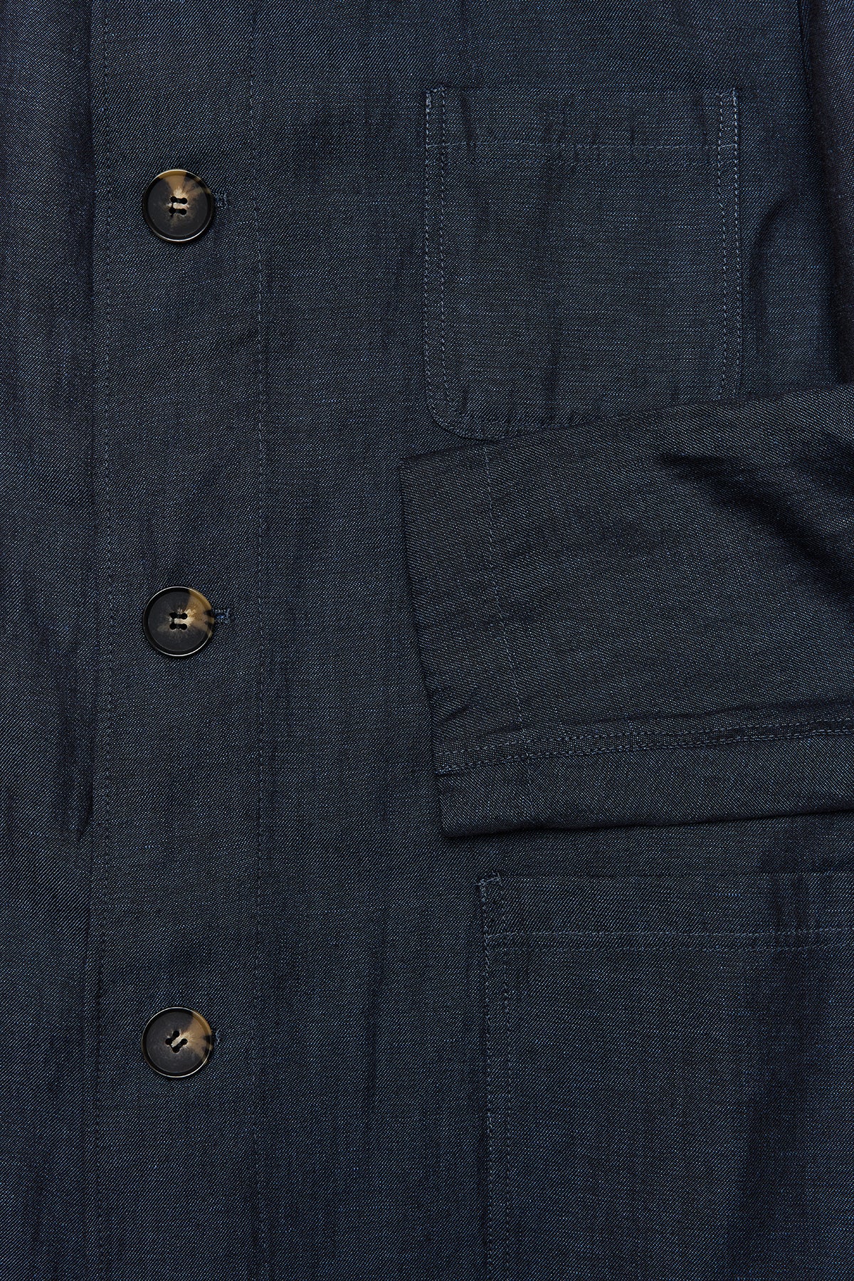 Carter - Dark Blue Shirt Jacket - Image 4