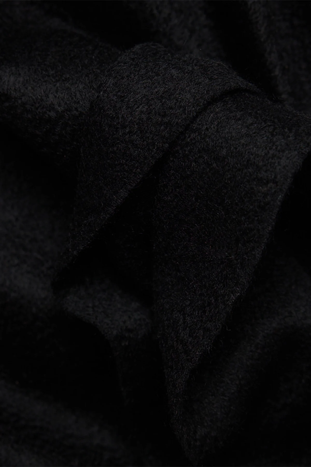 Black Cashmere Scarf - Image 4