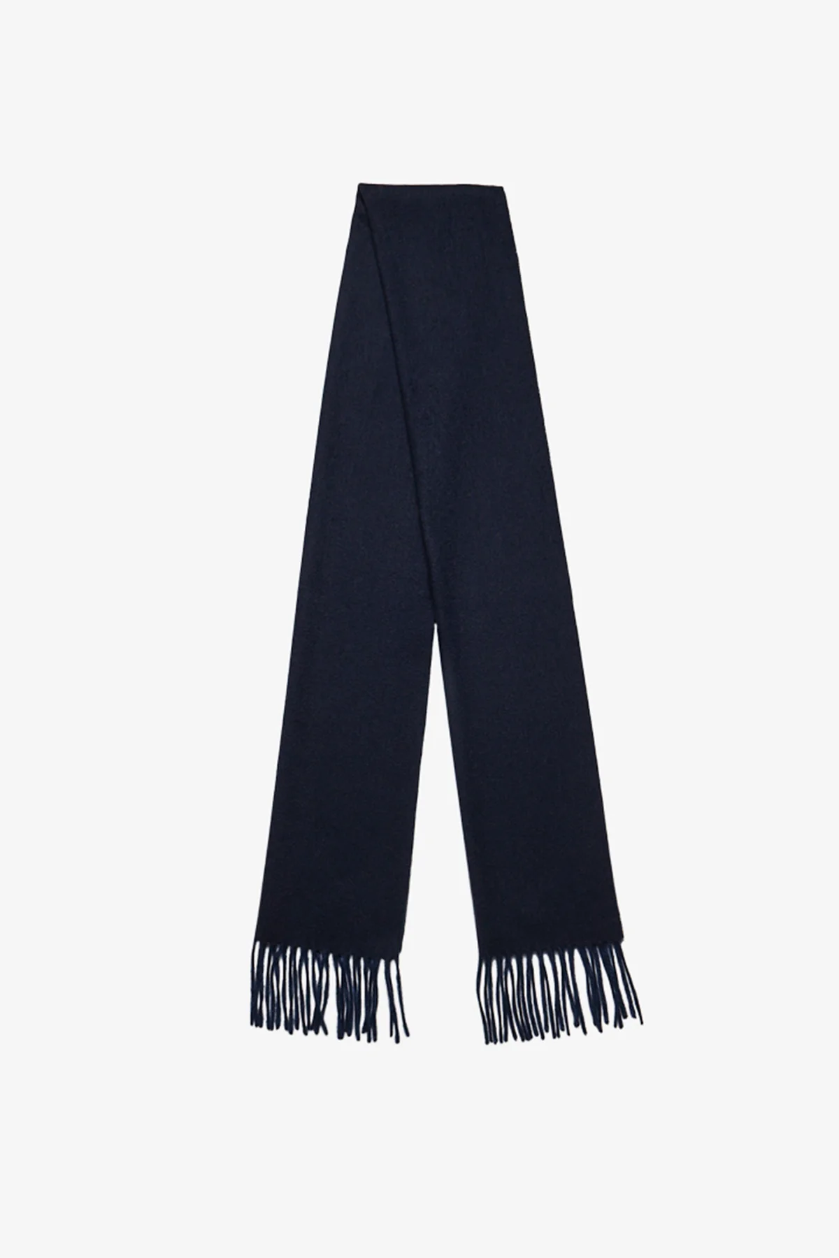 Navy Cashmere Scarf - Image 2