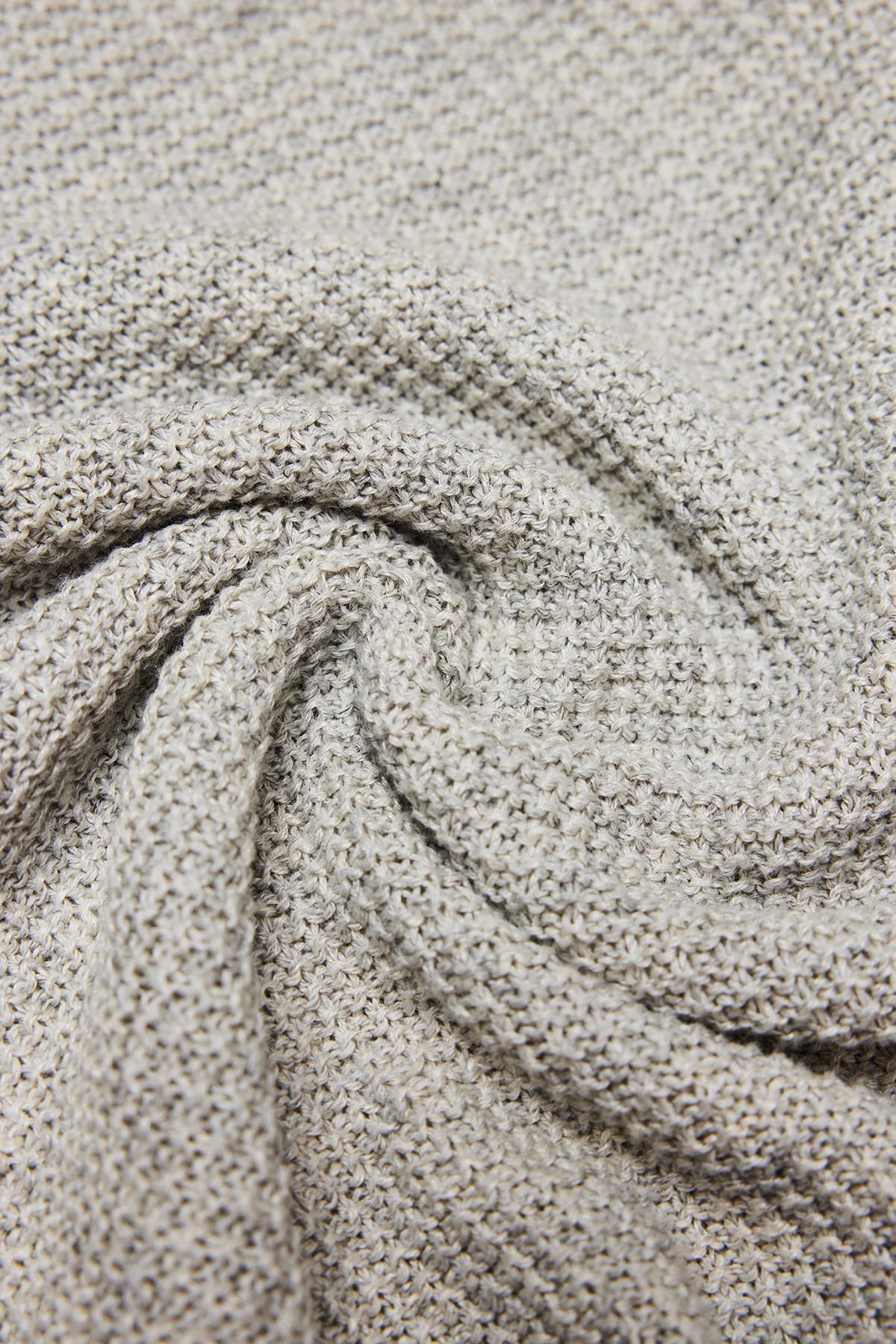 Clive - Light Grey Knitwear - Image 4