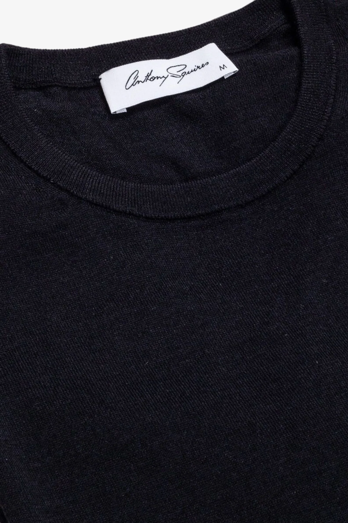 Devin - Black Crewneck Knit - Image 2