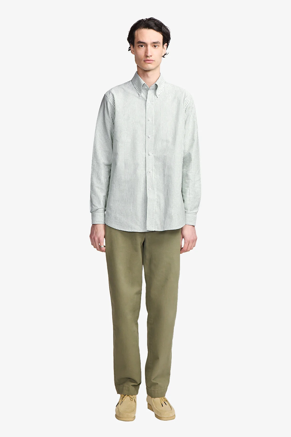 Dexter green stripe button down - Image 2