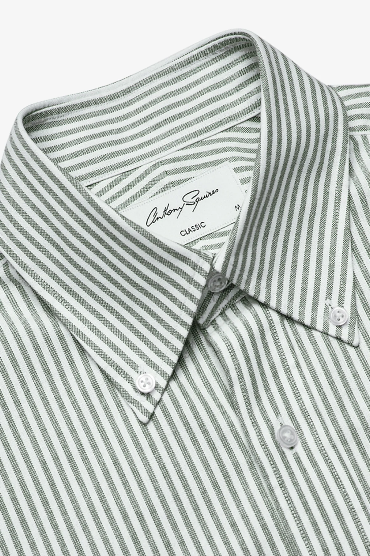 Dexter green stripe button down - Image 4