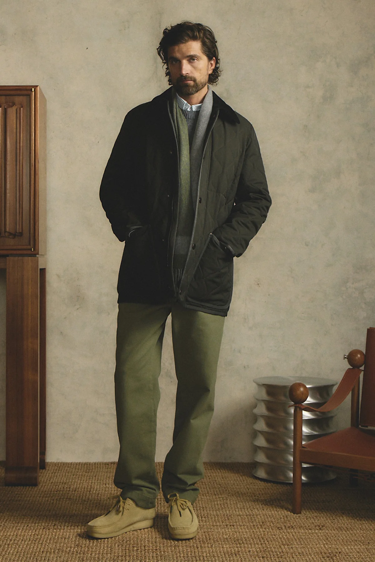 Dexter green stripe button down - Image 7