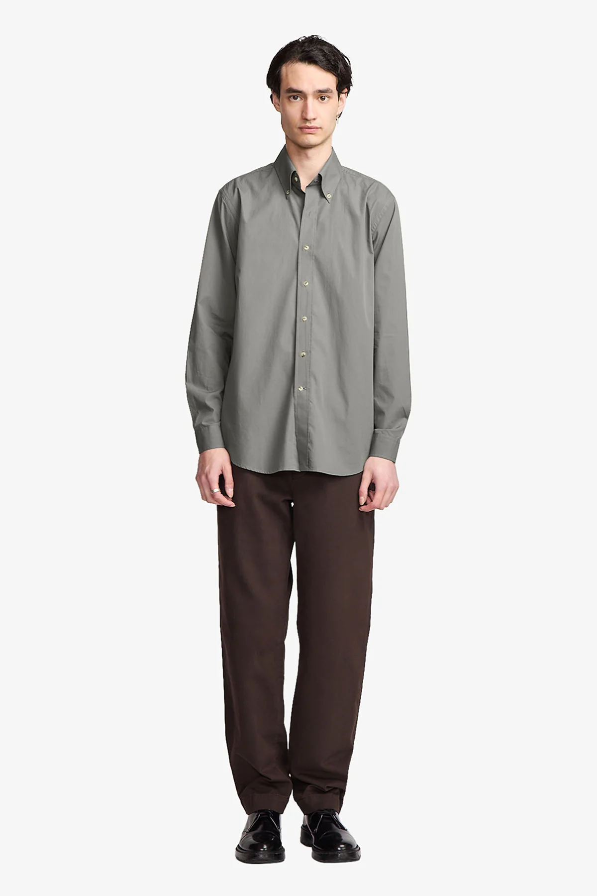 Dexter olive button down - Image 2