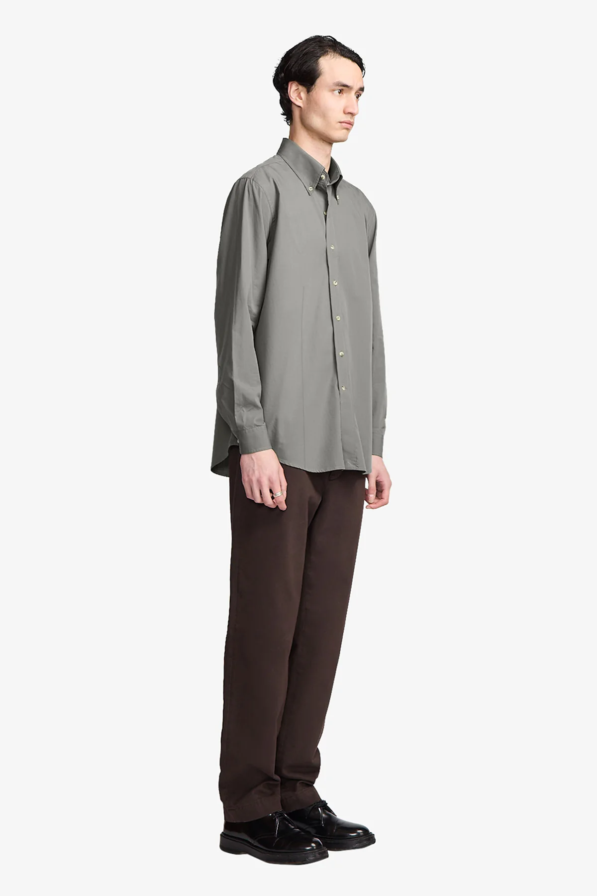 Dexter olive button down - Image 6