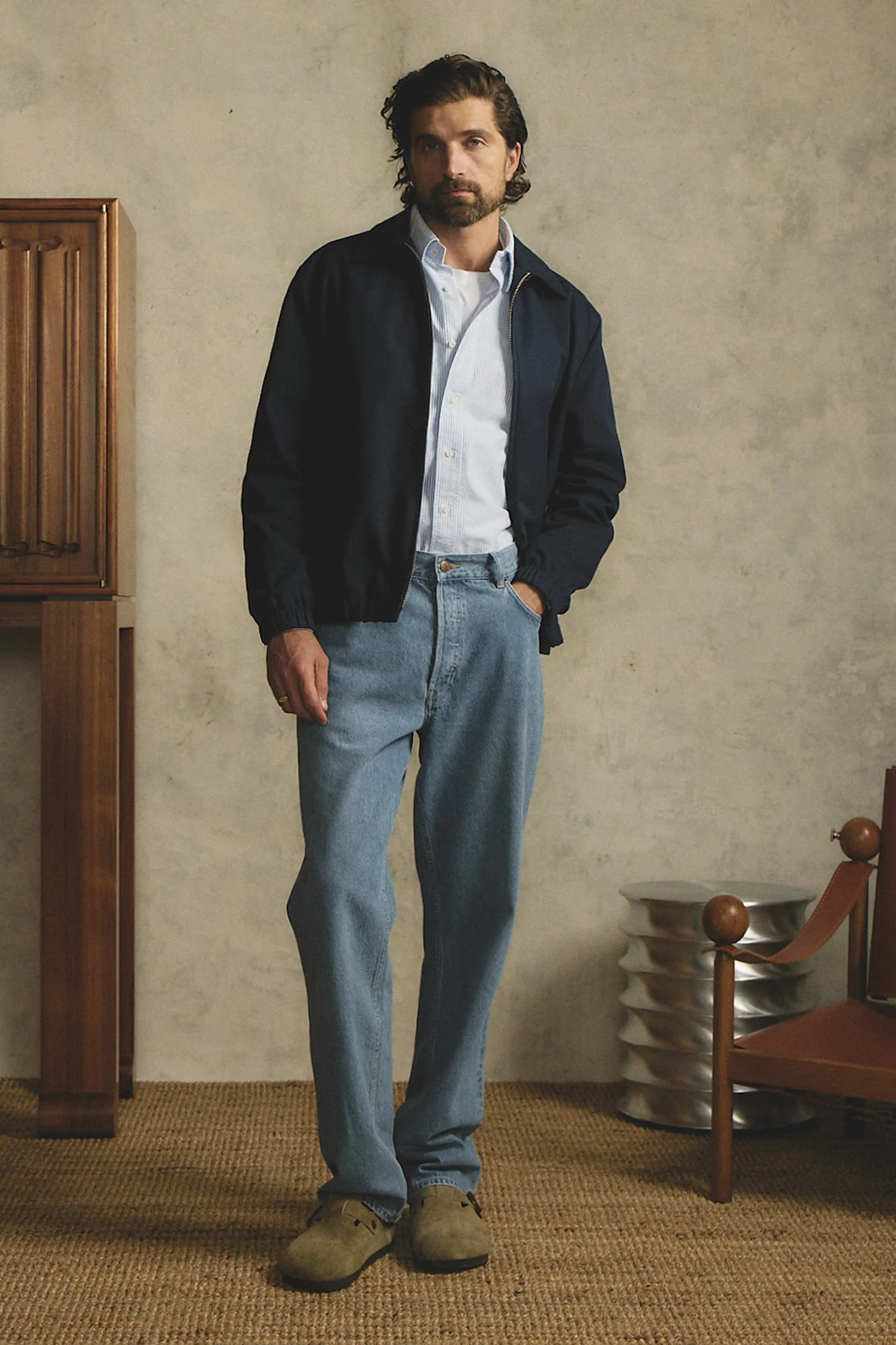 Dion blue blouson - Image 10