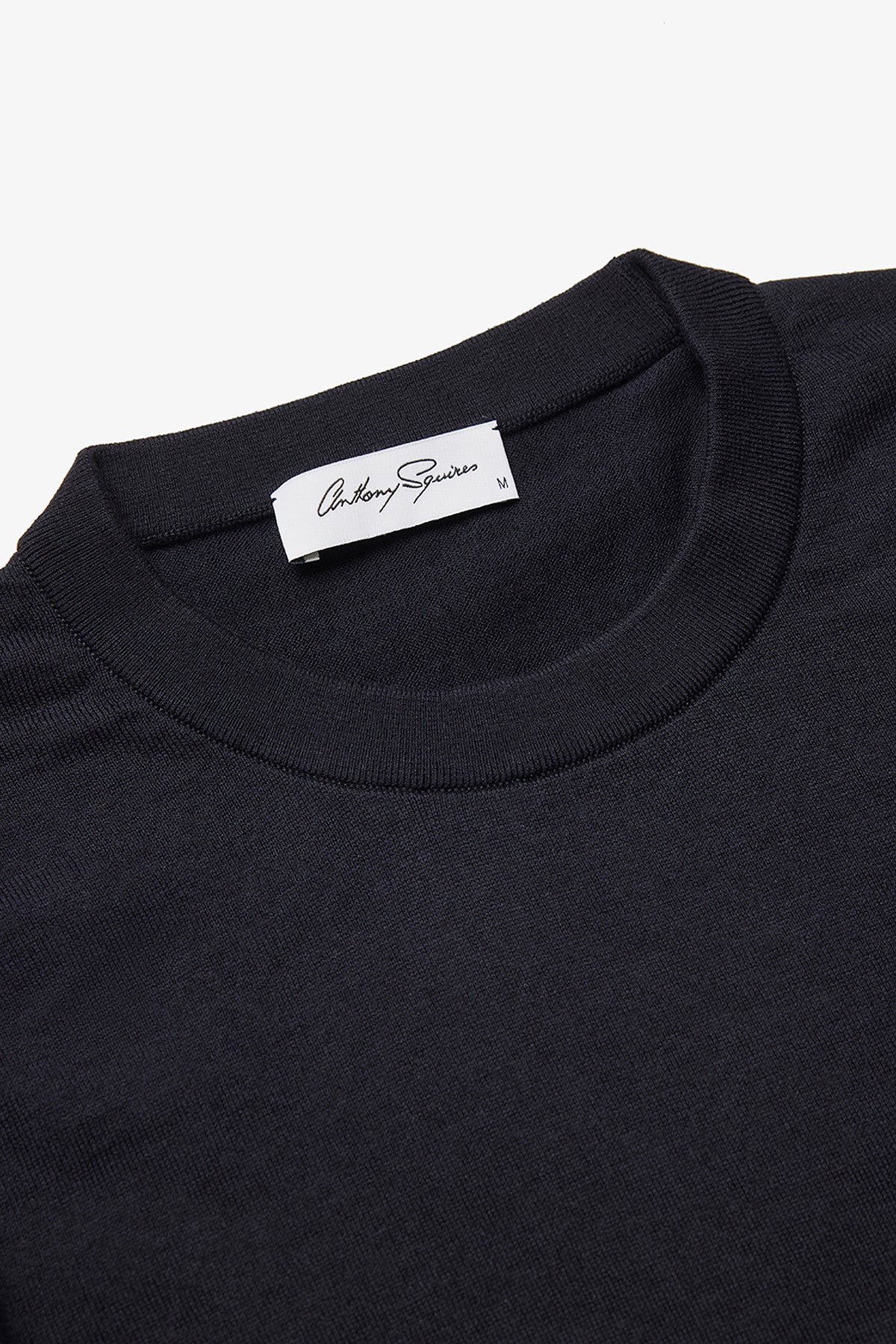 Easy Knit Tee - Navy Blue - Image 3