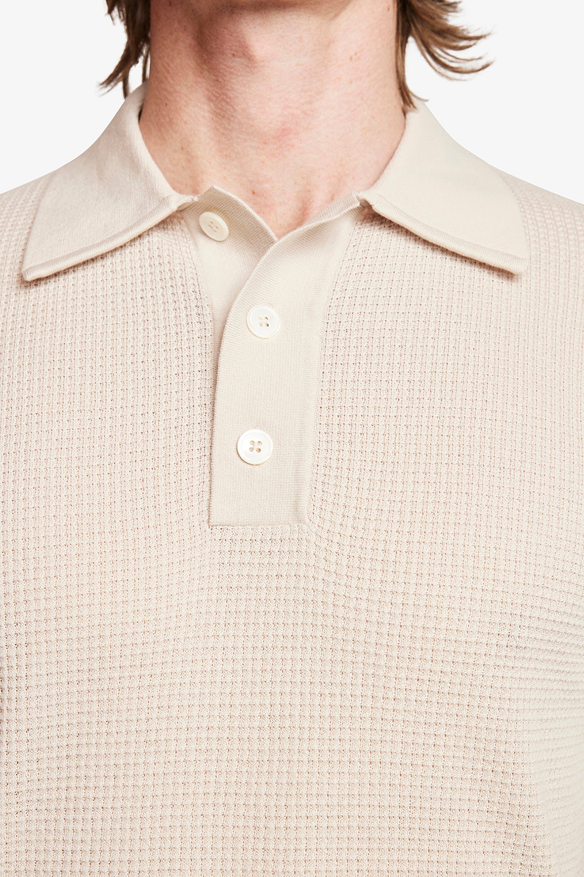Evan Polo Shirt - Beige - Image 5