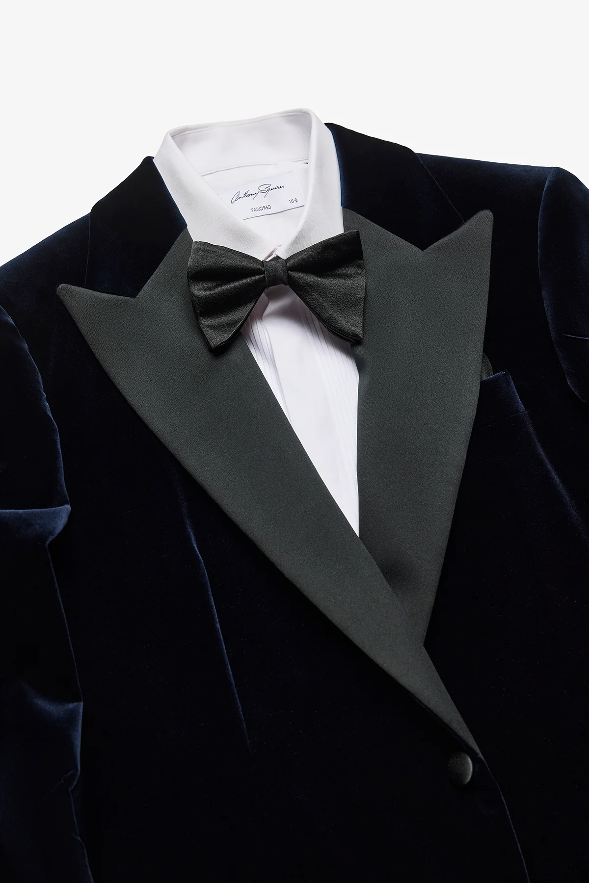 Finn Blazer - Wool In Navy Velvet - Image 3