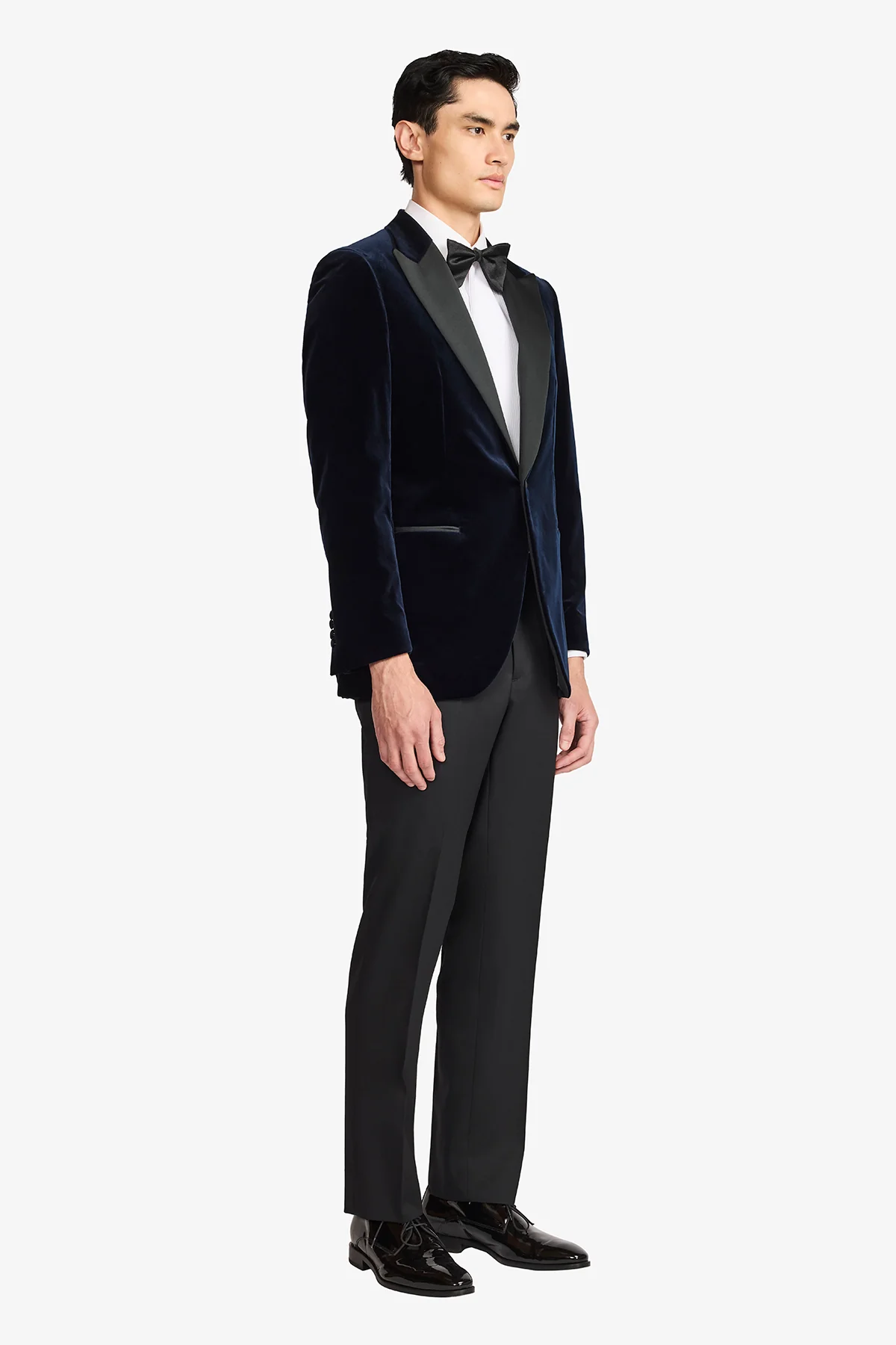 Finn Blazer - Wool In Navy Velvet - Image 6