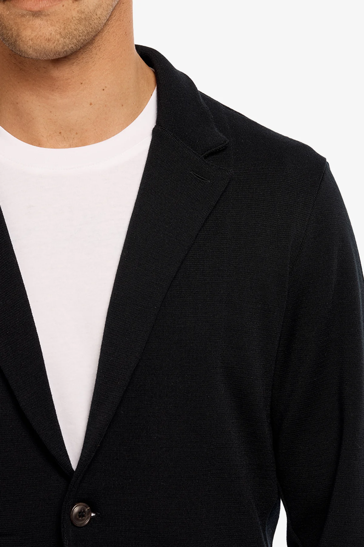 Flo - Black Cardigan Blazer - Image 7