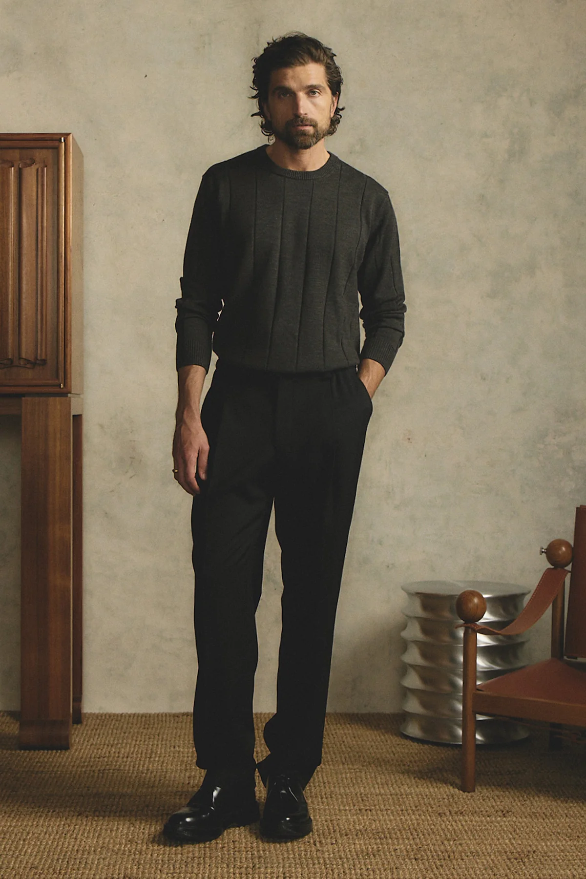 Galway brown crew knit - Image 7