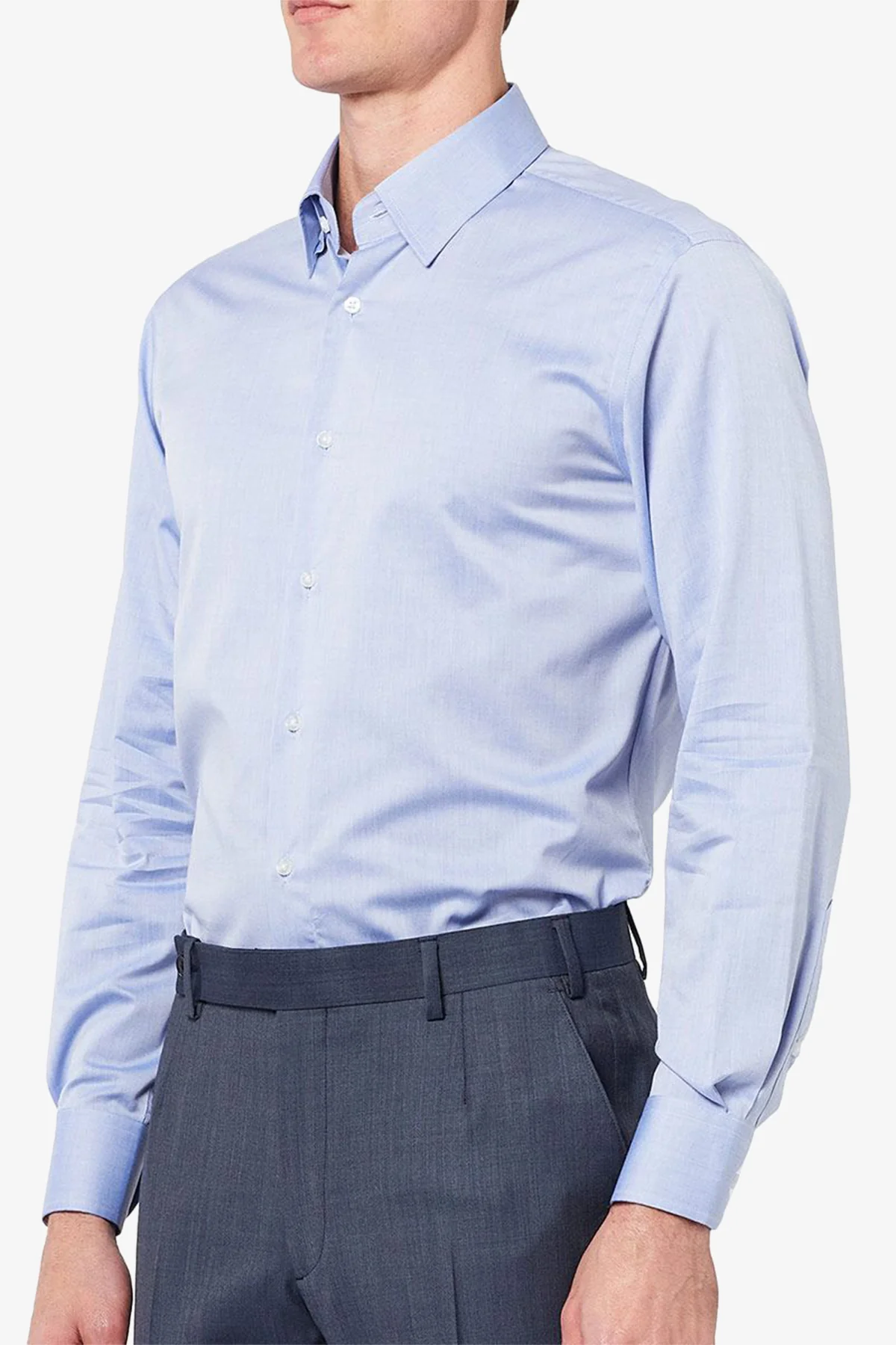 Gus - Blue Business shirt - Image 4