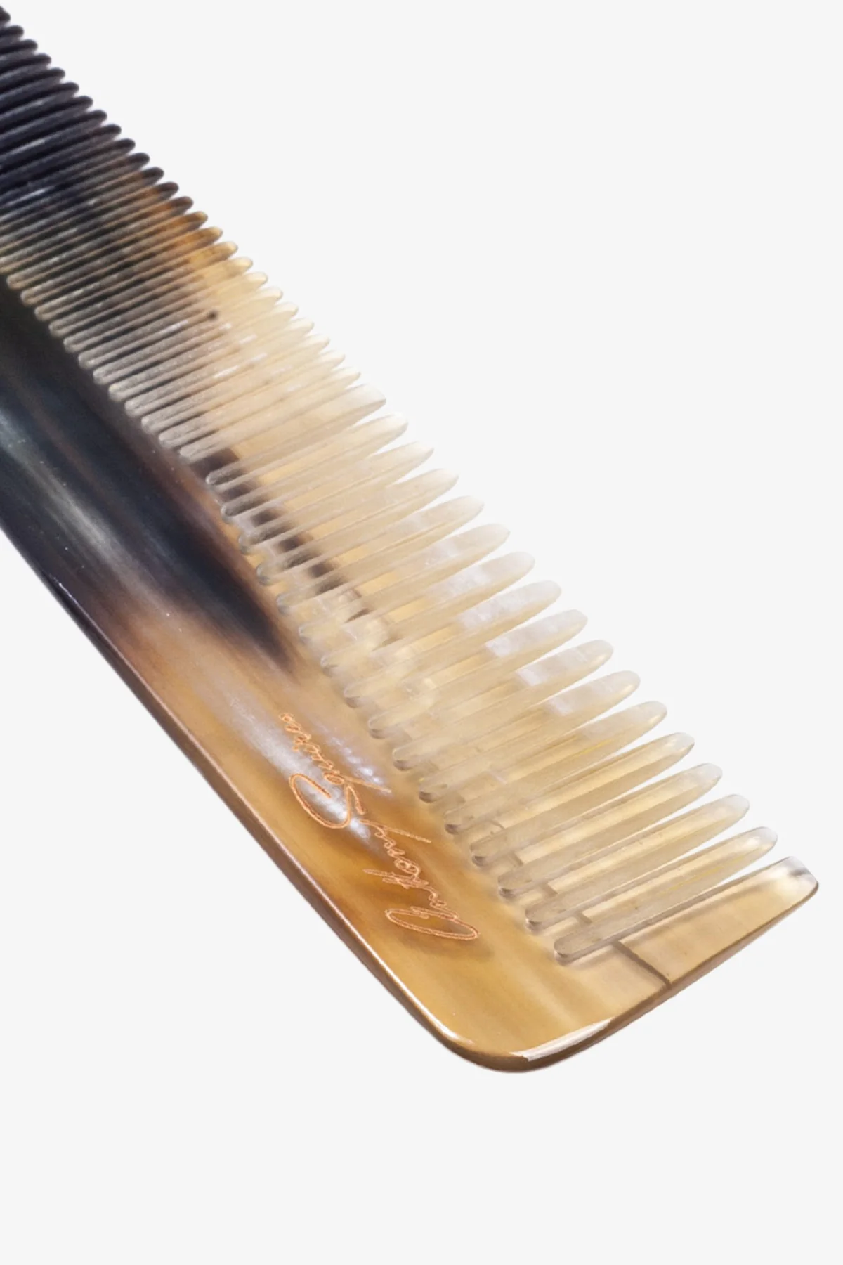Horn Pocket Comb - Light Marble - Image 2