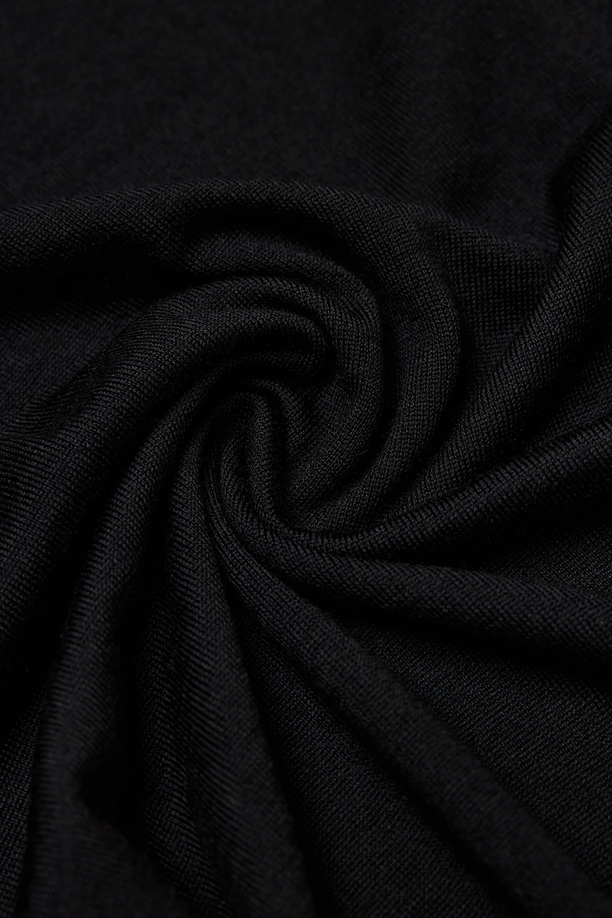Kelvin Black L/S knit polo - Image 4