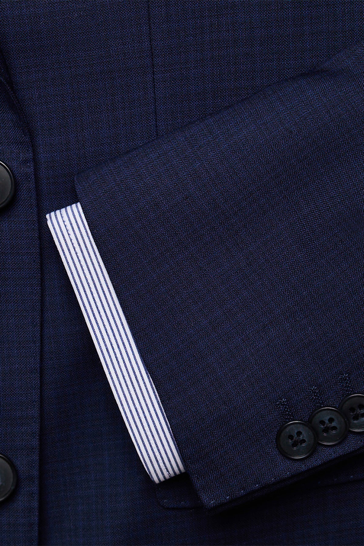Kennedy Super 130's, Indigo blue - Image 7
