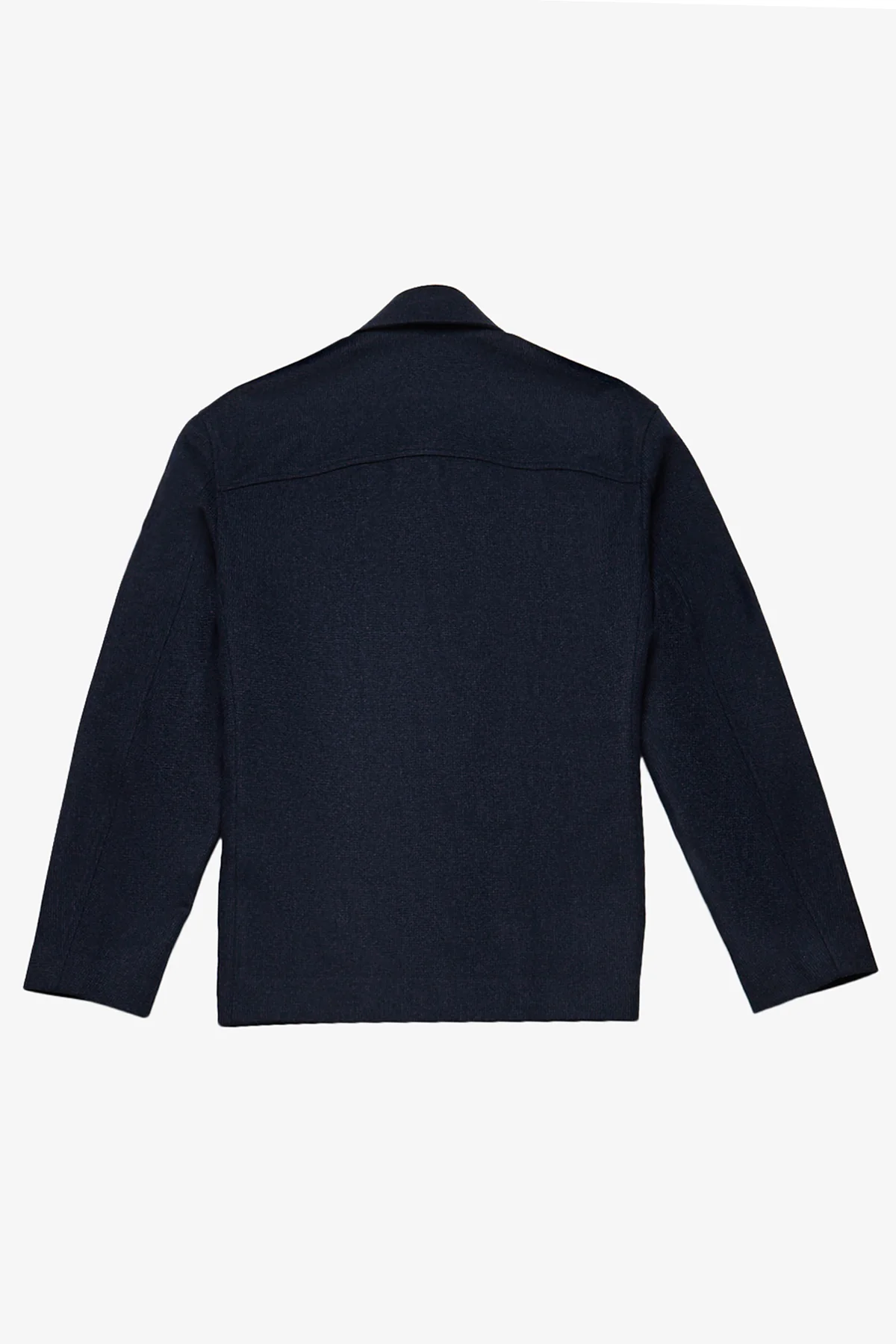 Kesten blue wool/camel jacket - Image 4