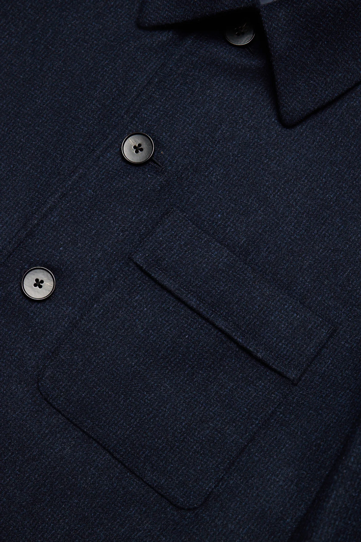 Kesten blue wool/camel jacket - Image 5