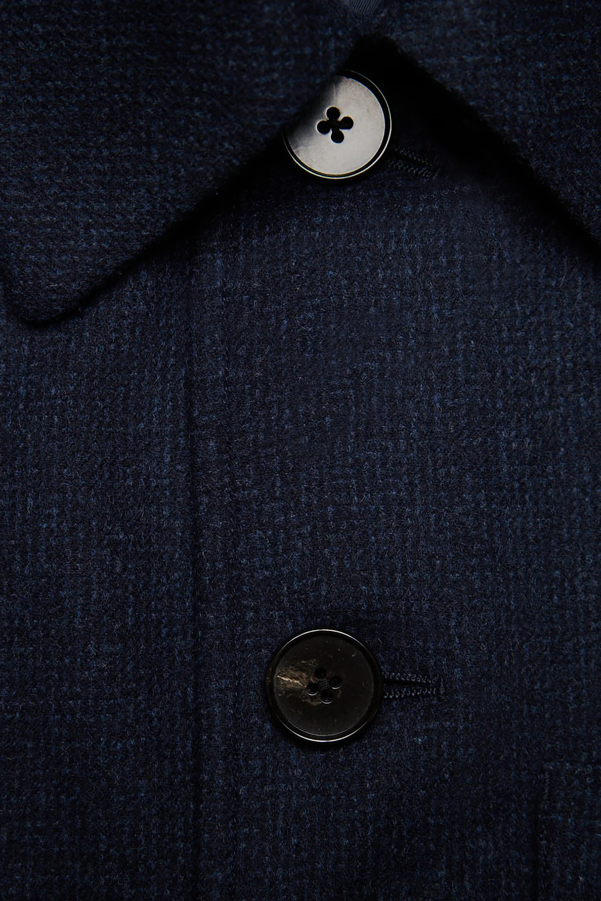 Kesten blue wool/camel jacket - Image 6