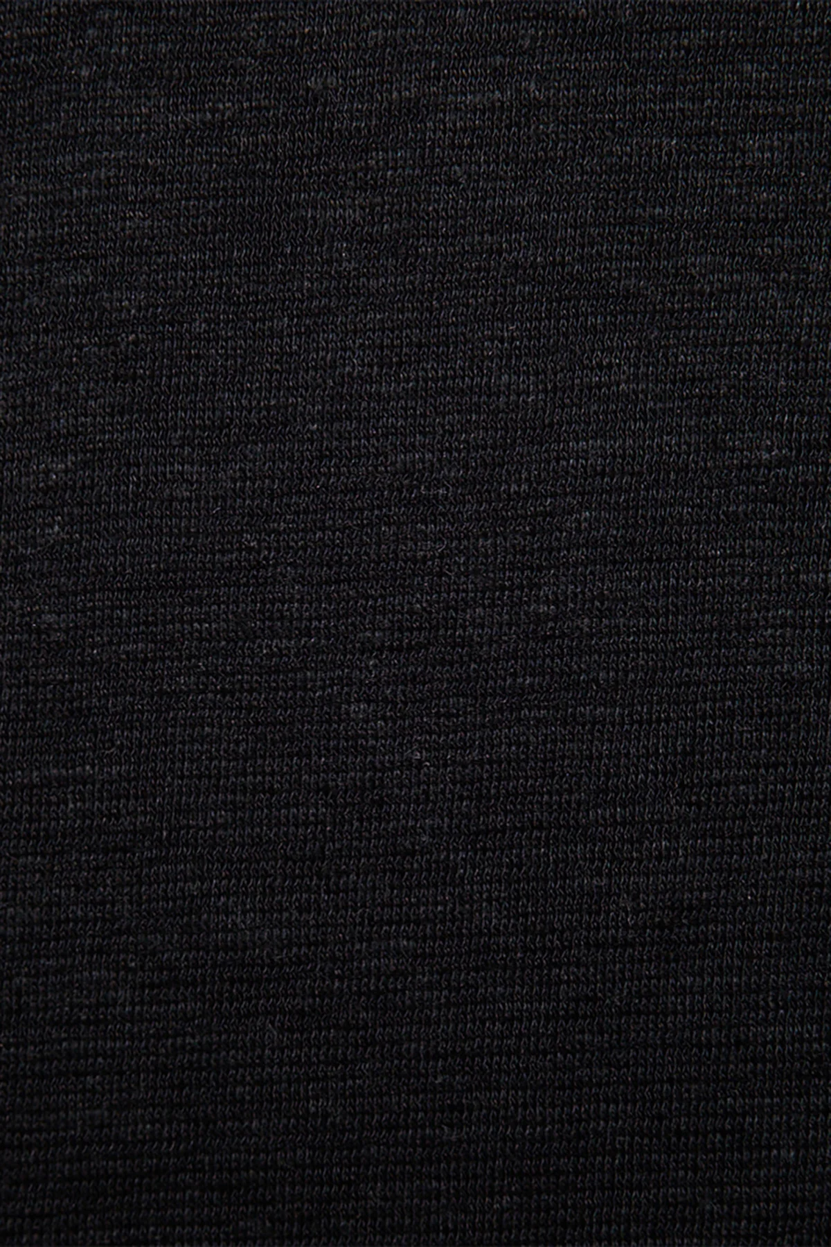 Black linen blend tee - Image 4