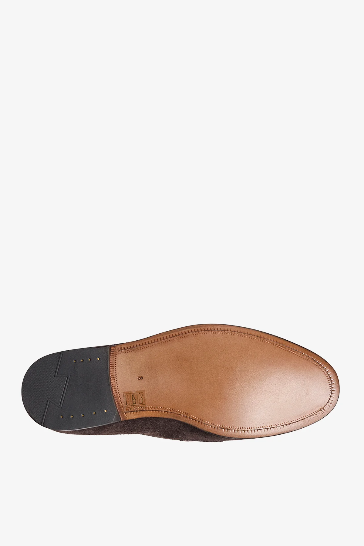 Loafer shoe - brown suede - Image 3
