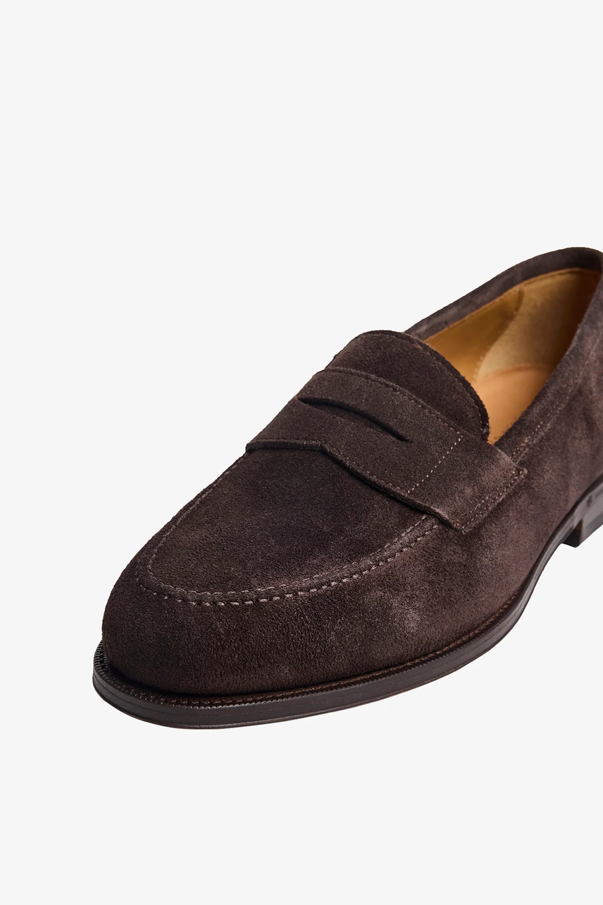 Loafer shoe - brown suede - Image 4
