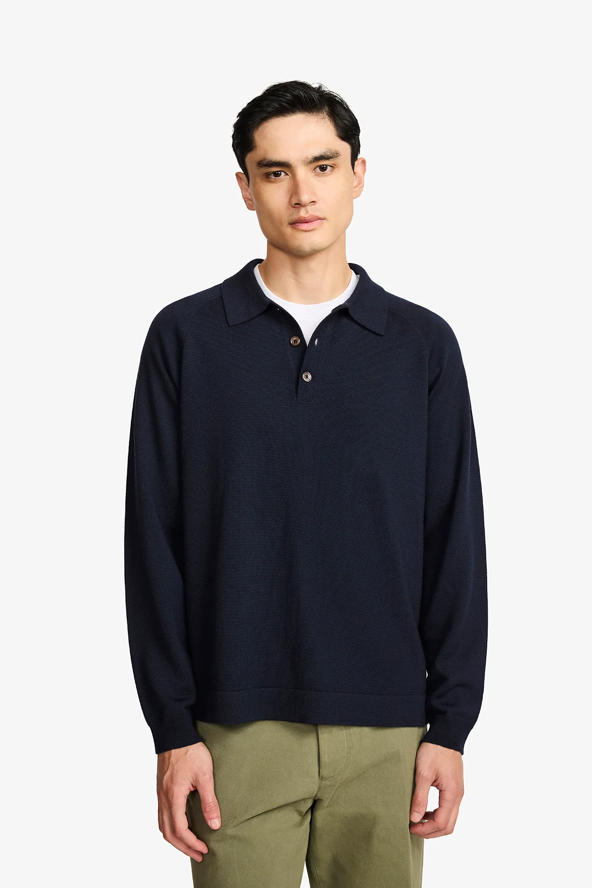 Loom Navy Raglan Knit - Image 7
