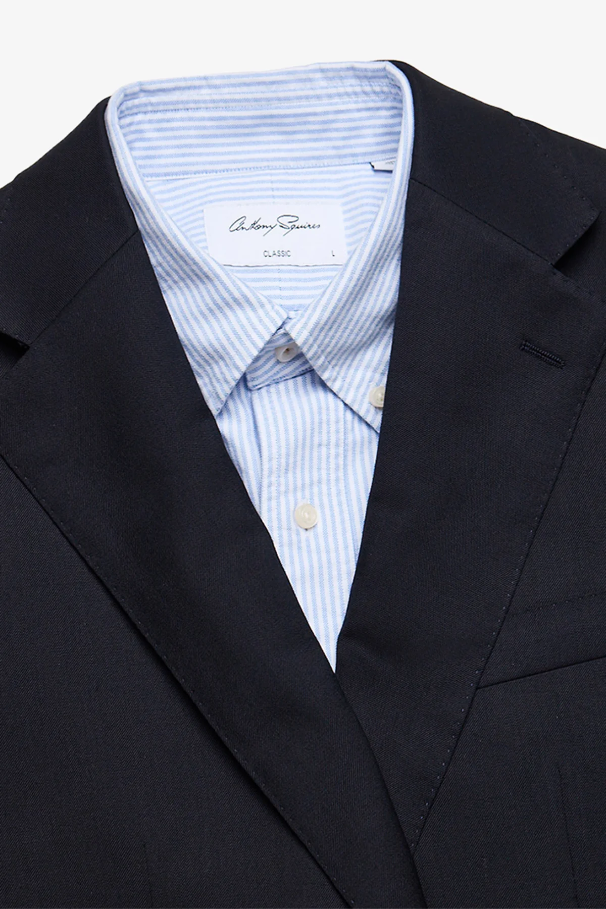 Marcus Super fine blue twill - Image 3