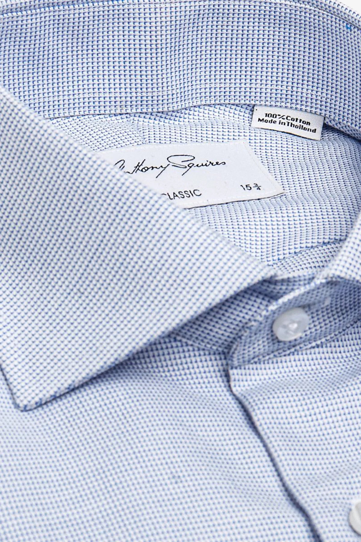 Miles - Blue Business shirt - Image 2