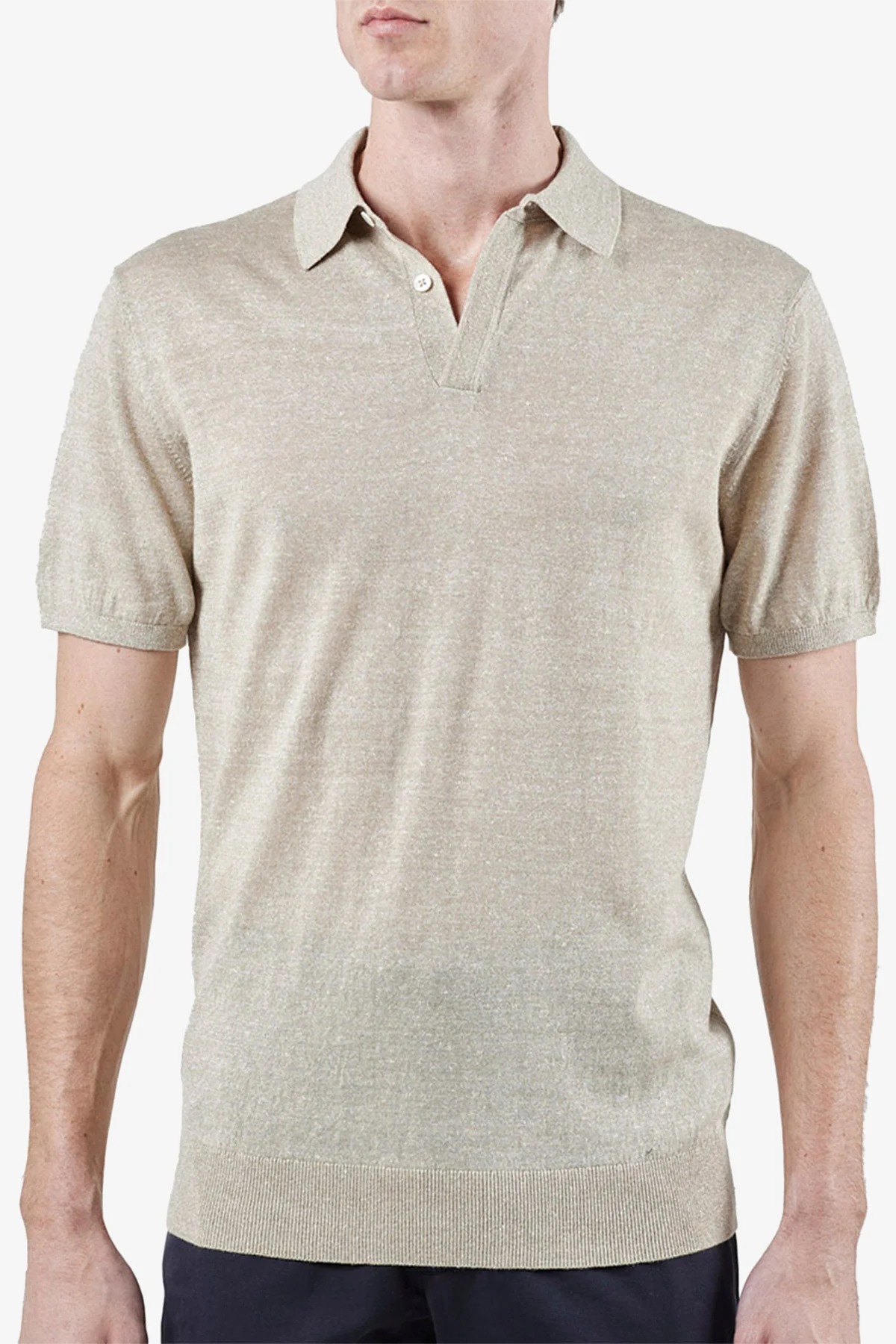 Moreschi - Beige Polo - Image 2