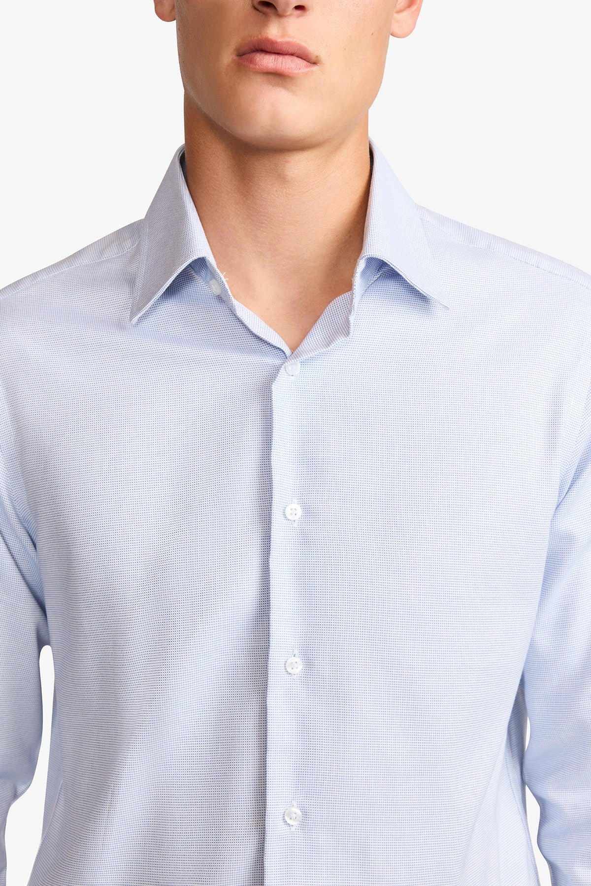 Onder formal shirt - blue microdesign - Image 6