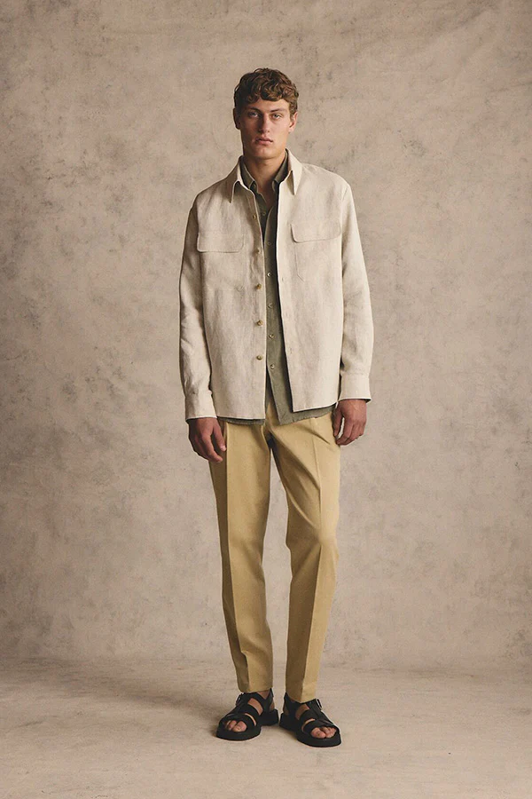 Overshirt - linen - Image 11