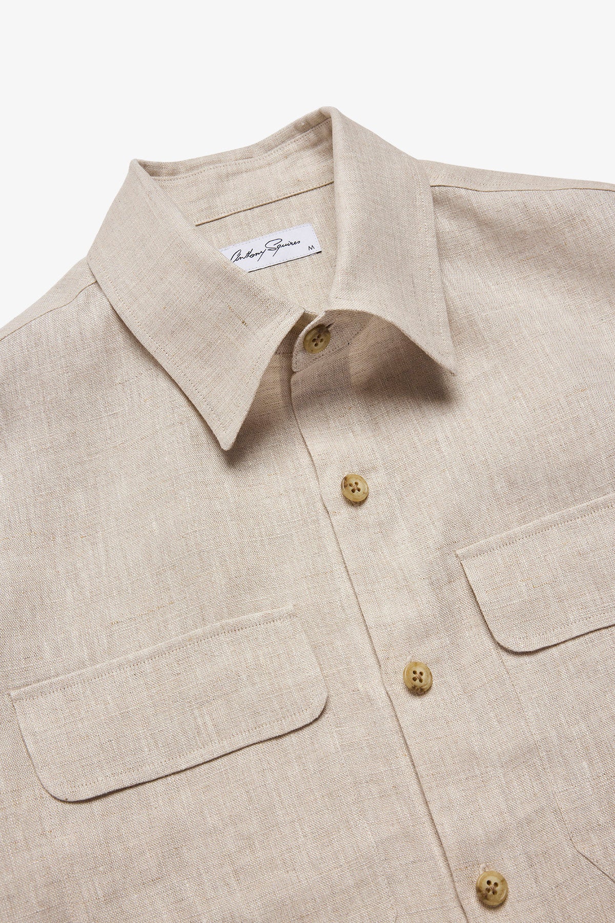 Overshirt - linen - Image 3