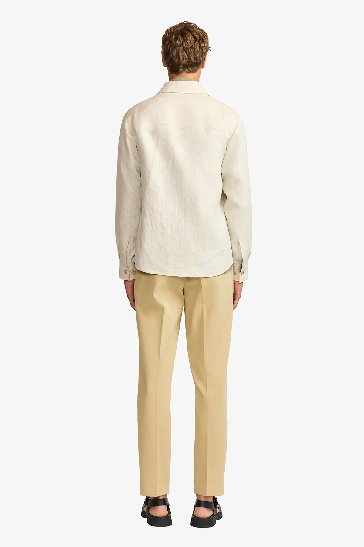 Overshirt - linen - Image 8