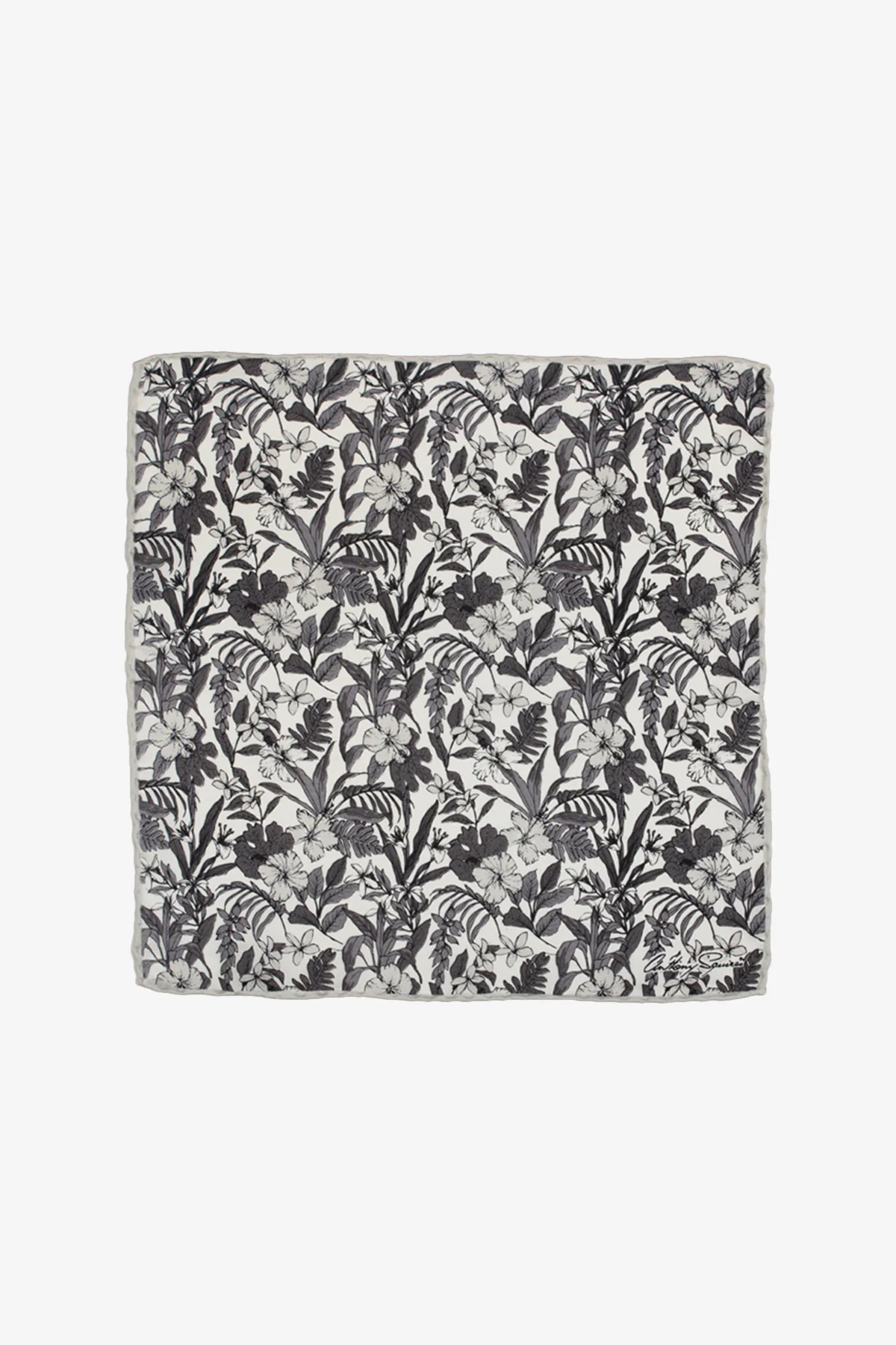 Pocket square - Charcoal