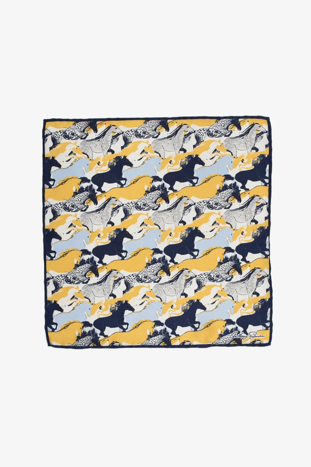 Pocket square - Yellow