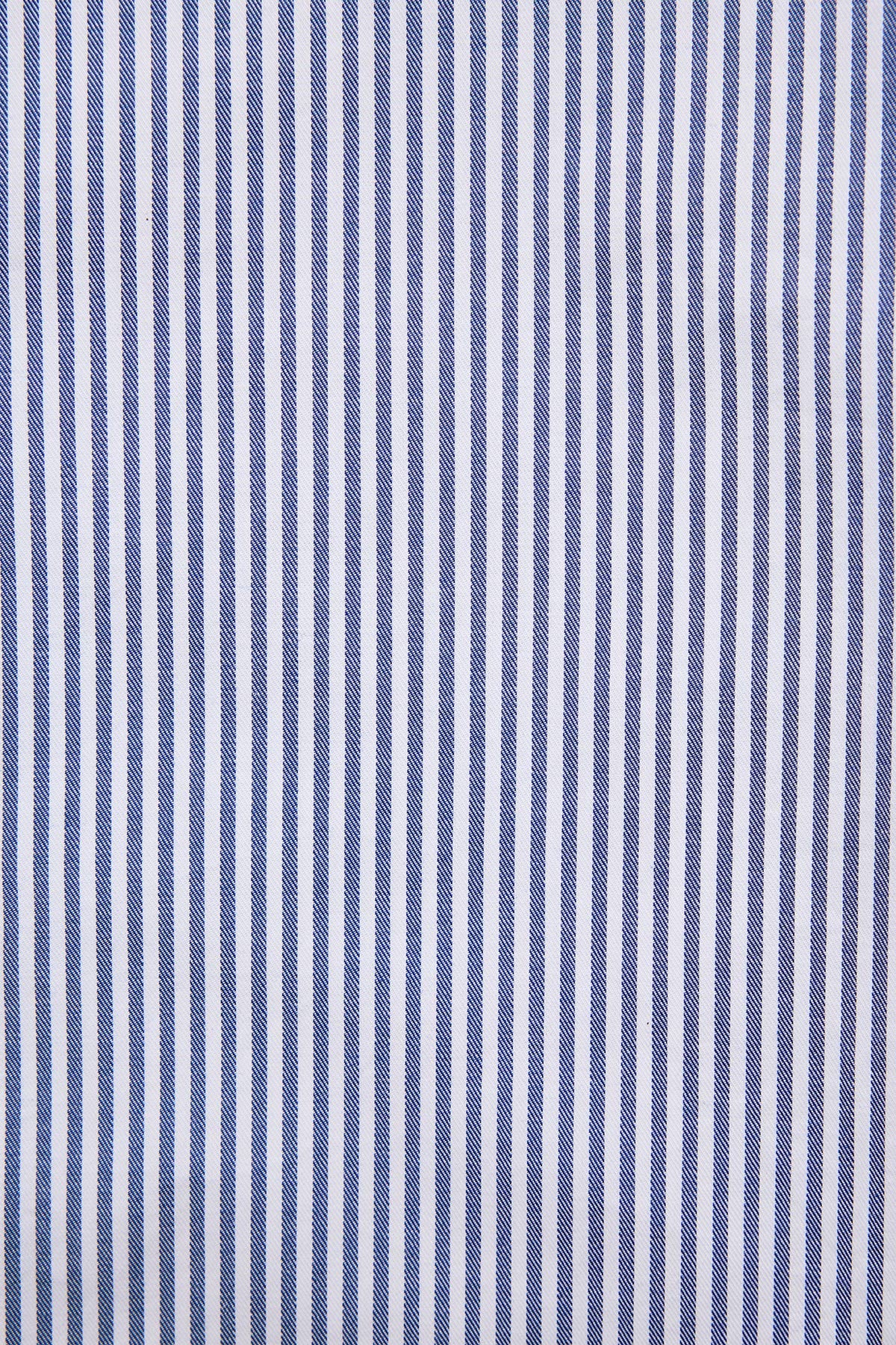 Quy blue twill stripe shirt - Image 4
