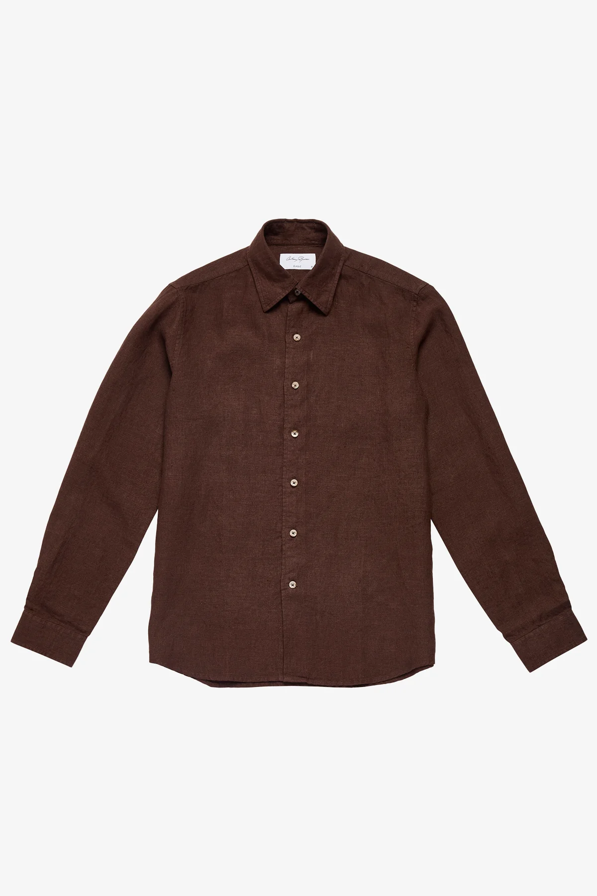 Quy brown linen shirt